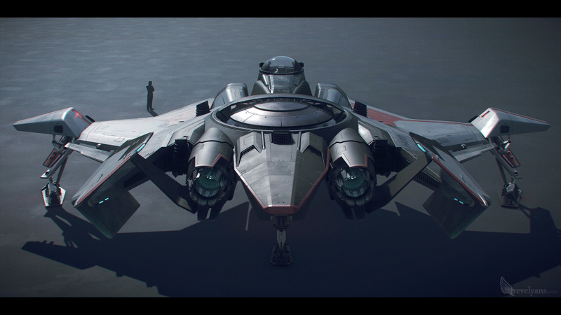 Illustration for article titled Building A Star Citizen Fighter, Both Inside And Out